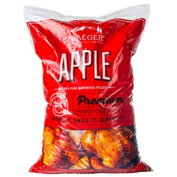 Traeger Traeger Pellet Grills 156402 20 lbs Traeger Barbeque Pellets - Apple Hardwood 156402 - main